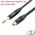 Dây cáp âm thanh DIY 6.5mm mono  sang  AV RCA cái – Đồng OFC, đầu mạ vàng, dài 0.5M – 50M