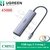 Ugreen 45000 Type C to HDMI RJ45 USB hub  6 trong 1