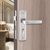 Khóa tay gạt inox dày 2mm cửa phòng 200mm PI-9139