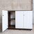 Tủ hồ sơ 3 cánh thấp 1200x400x950mm TU012