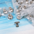 Núm Tay Nắm Tủ Tròn Hợp Kim Màu Inox Bóng TN1006