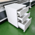 Tủ gỗ 3 ngăn kéo màu trắng 400x500x600mm TU062