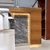 Quầy lễ tân gỗ hiện đại 2170x815x1013mm QUAY046