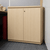 Tủ hồ sơ gỗ thấp 2 cánh mở 800x400x850mm TU097